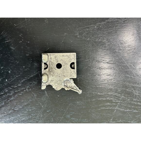 Mini Silver Tone- Clown Photo Display stand- Some wear- 2.5x2 " kidcore - Picture 4 of 6